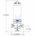 Дисковый фильтр Jimten X-278 3" 100 микрон автомат Дисковый фильтр Jimten X-278 3" 100 микрон автомат