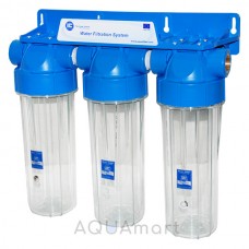 Фильтр магистральный Aquafilter FHPRCL12-B-TRIPLE Фильтр магистральный Aquafilter FHPRCL12-B-TRIPLE