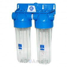 Фильтр магистральный Aquafilter FHPRCL12-B-TWIN Фильтр магистральный Aquafilter FHPRCL12-B-TWIN